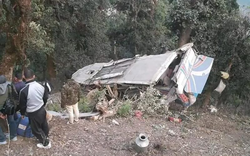 बागलुङ बस दुर्घटनामा ज्यान जानेको संख्या ९ पुग्यो, २८ घाइते