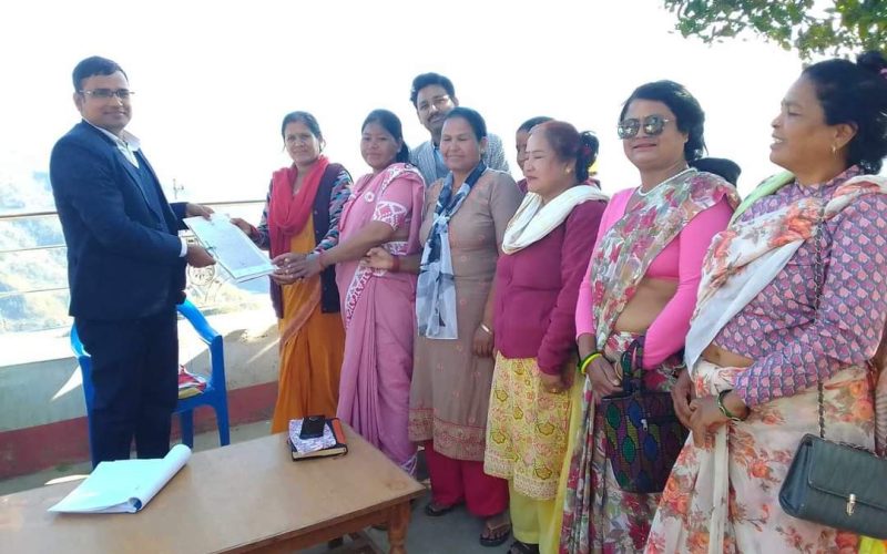 महिला हिंसा न्यूनीकरणका लागि अनेमसंघ जाजरकोटले बुझायो ज्ञापनपत्र