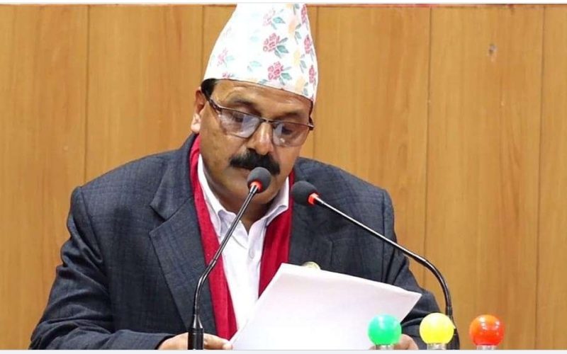 कर्णालीका मुख्यमन्त्री शर्माले विश्वासको मत नलिने, राजीनामा दिने