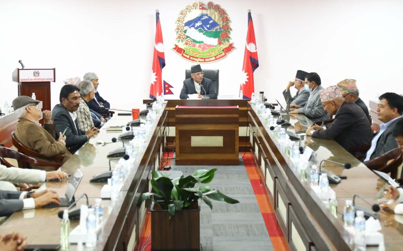 समाजमा अराजकता बढेको भन्दै प्रधानमन्त्री चिन्तित, डटेर सामना गर्न सबै दल प्रतिबद्ध
