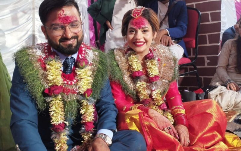 उदाहरणीय जोडी : जसले गरे विवाहमा सुन र दाइजो बहिष्कार